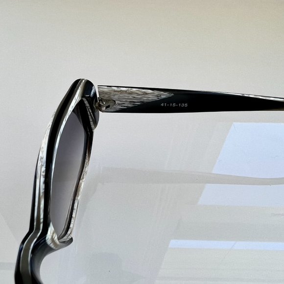 Vintage Black and Grey tortoise YSL Sunglasses main image 8